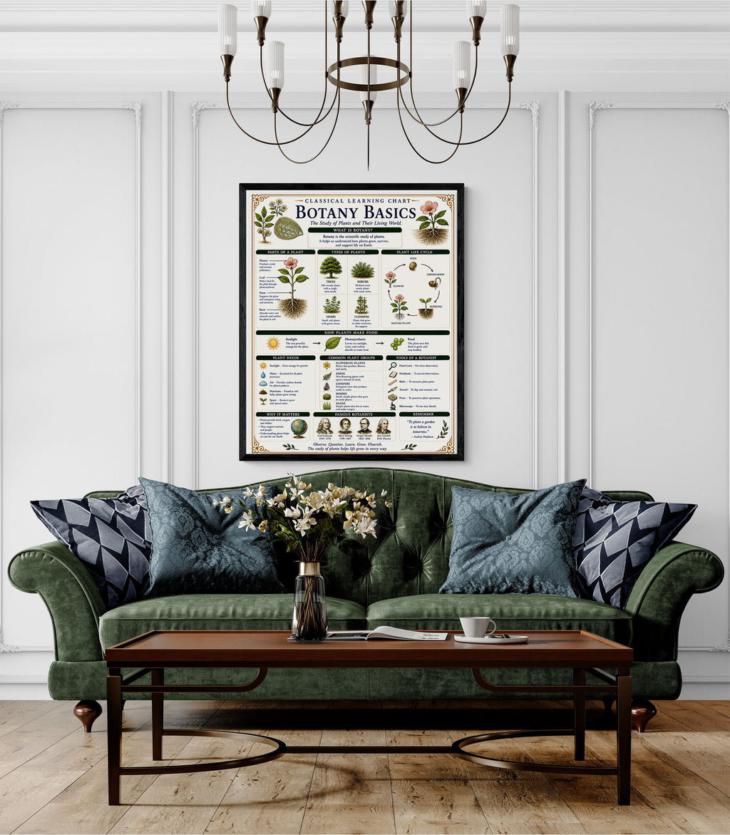 Botany Basics Classical Learning Chart