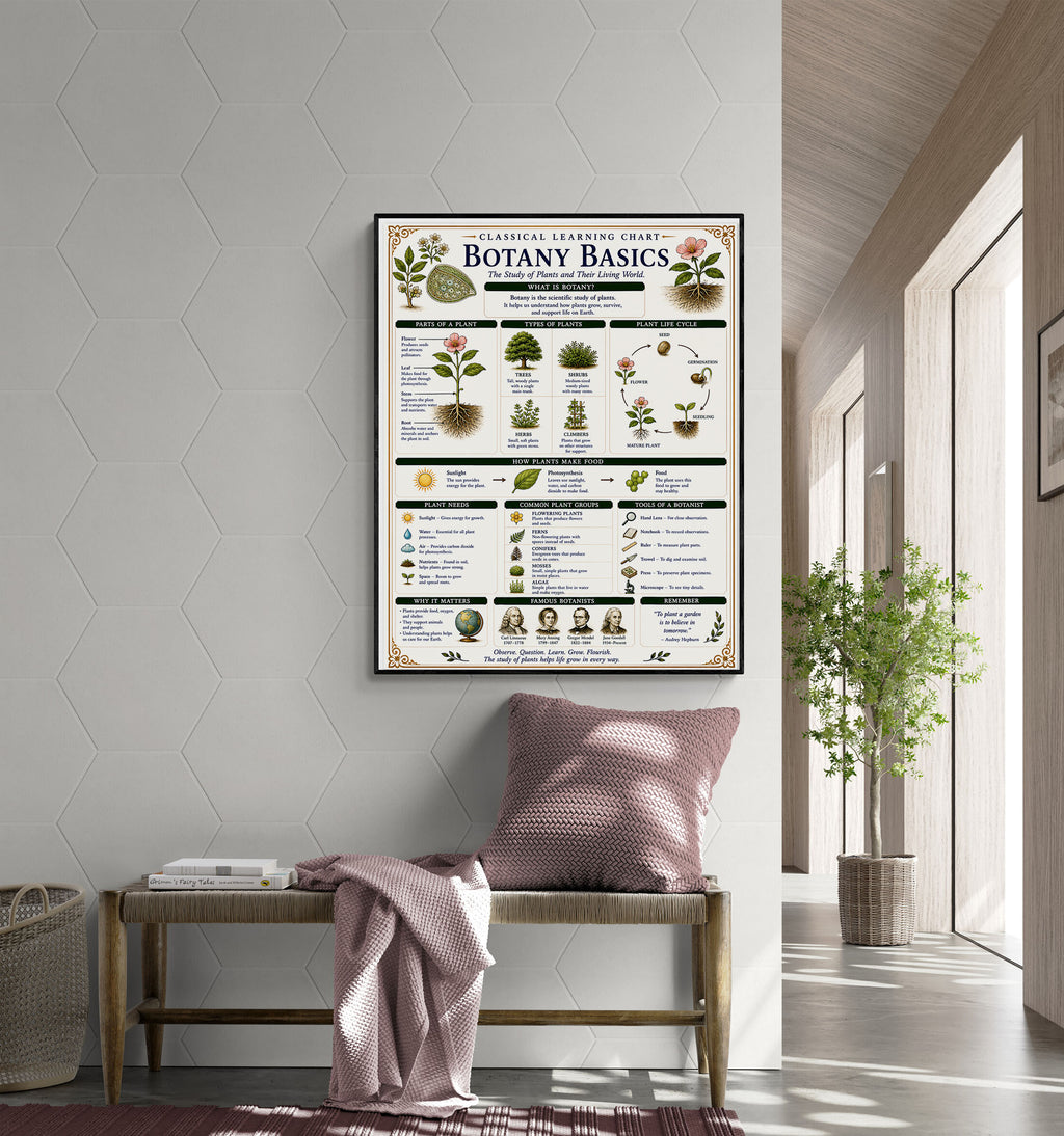 Botany Basics Classical Learning Chart