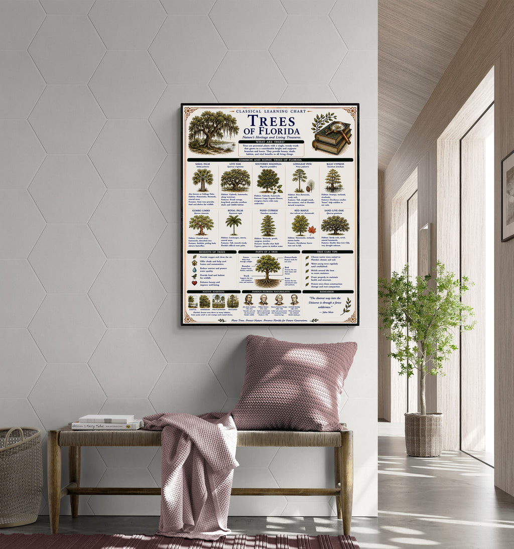 Trees of Florida Classical Learning Chart