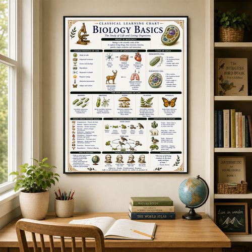 Biology Basics Classical Learning Chart